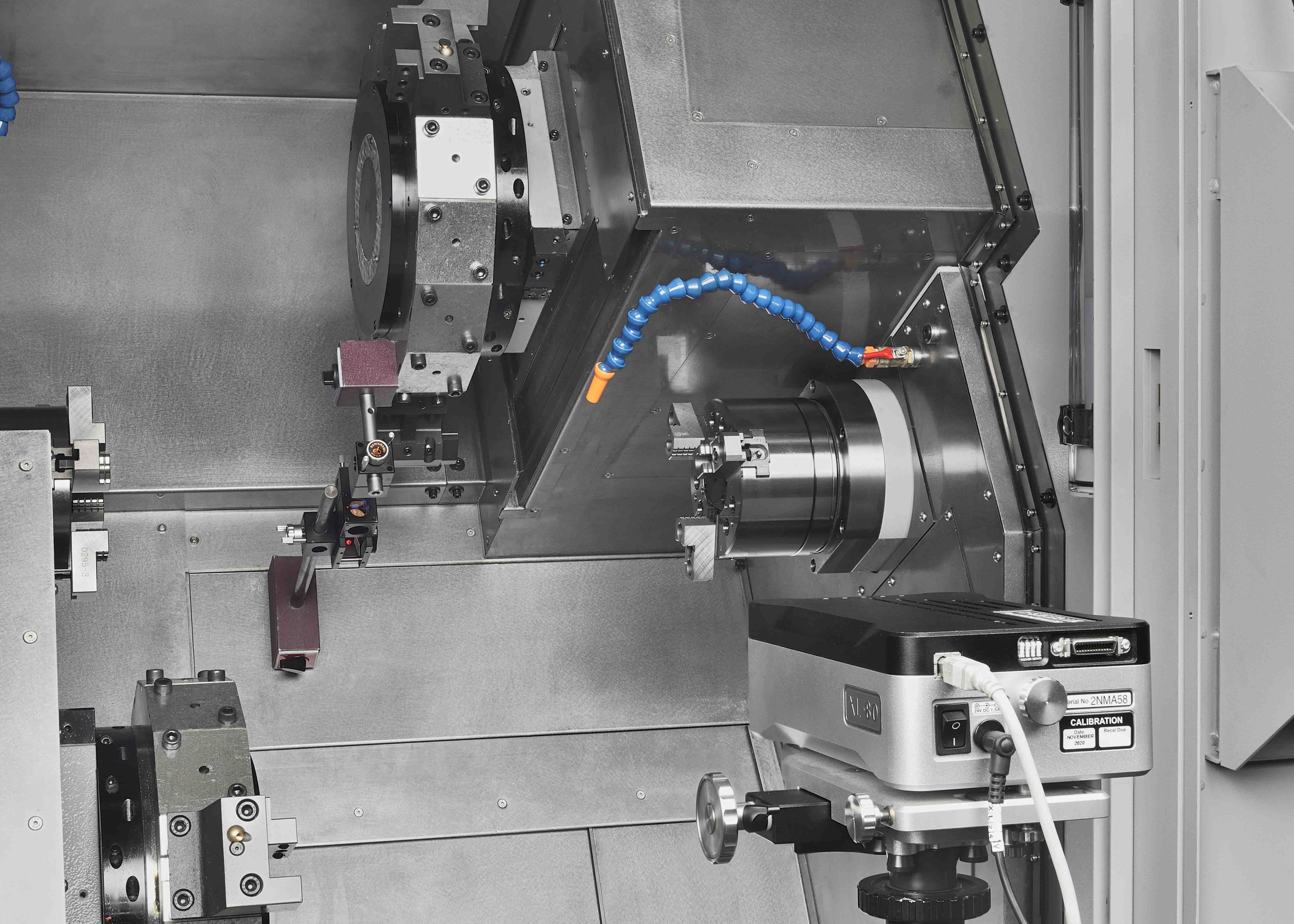 雷射儀器定位測試圖